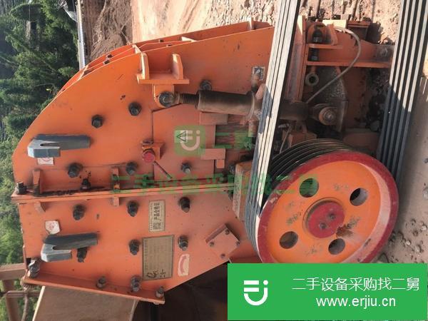 轉(zhuǎn)讓二手40型二合一破碎機(jī)砂石料生產(chǎn)線設(shè)備處理