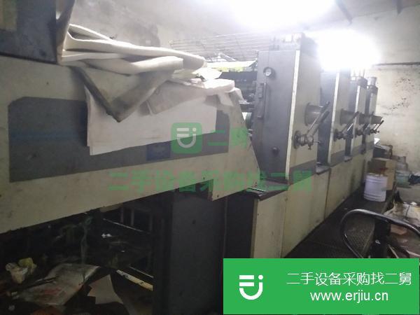 轉讓北人四色對開4880膠印機