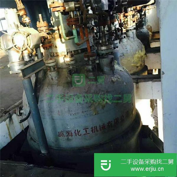 現貨出售二手機械密封反應釜 二手真空反應釜 二手搪瓷反應釜