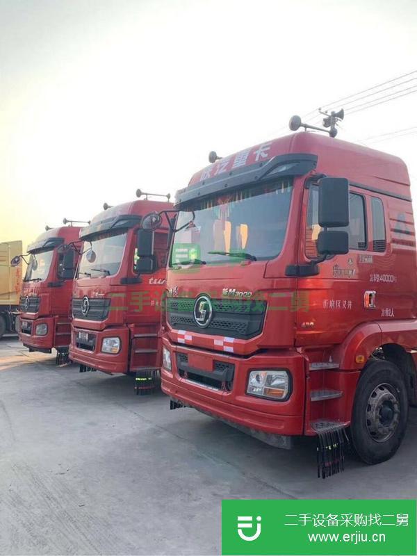 轉(zhuǎn)讓二手德龍M3000牽引車430馬力國五輕體雙驅(qū)全國分期