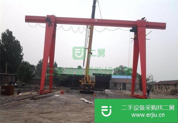 轉(zhuǎn)讓5噸小龍門起重機(jī),跨度10米,腿高9米
