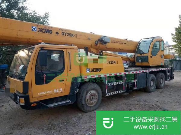 轉讓二手的12年6月徐工25k-2吊車