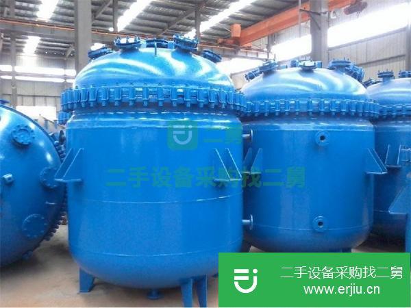 出售二手反應釜,搪瓷反應釜 不銹鋼反應釜,內外盤管反應釜,電加熱反應釜