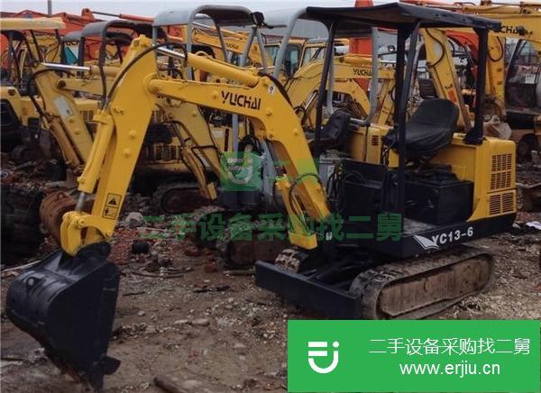 二手玉柴13.18.35小型挖掘機低價出售,原版車,現場試機