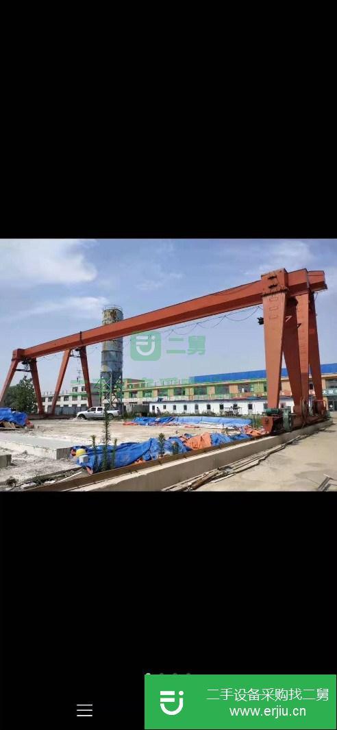 低價轉讓九成新二手龍門吊二手起重機單梁雙粱5噸10噸20噸30噸