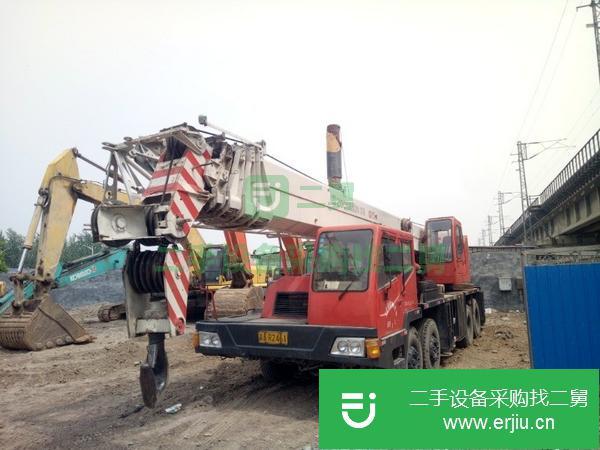轉讓二手的八成新的50,65噸中聯汽車吊