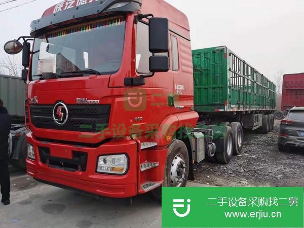 轉讓18年11月德龍M3000濰柴400馬力牽引車