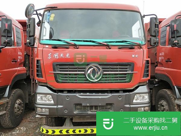 轉(zhuǎn)讓二手前四后八自卸車 國(guó)五420馬力天龍KC  8.2米 可分期
