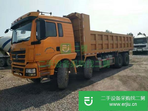 轉(zhuǎn)讓二手德龍F3000自卸車16年國四排放翻斗車5米8大箱336馬力