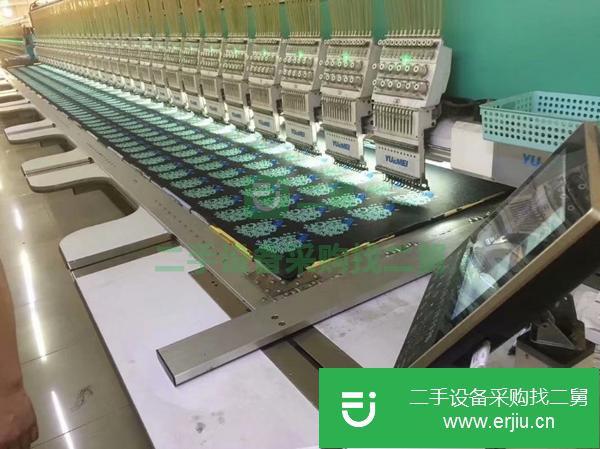 轉讓品牌二手電腦繡花機。廣東,東莞。高速繡花機