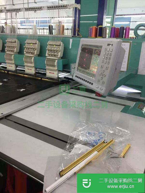 出售名牌高速機品牌高速繡花機大頭距繡花機二手繡花機