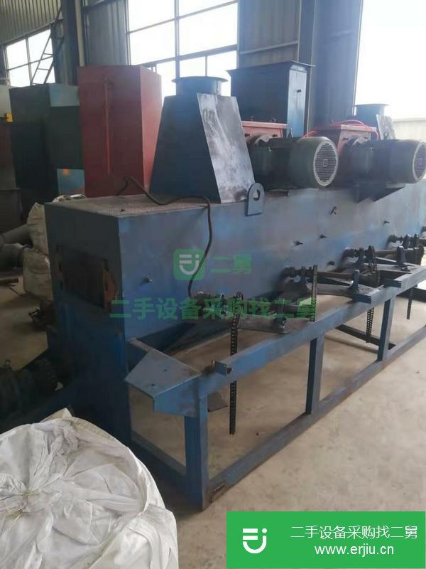 低價出售二手圓鋼 鋼管專用拋丸機噴砂機