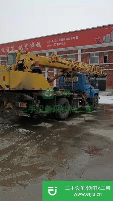 轉讓二手的徐工12年8噸吊車，車況非常好，手續齊全國四12噸，7米5節，手續齊全