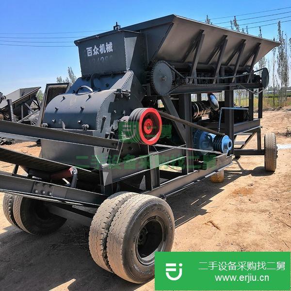出售移動式制砂機 錘式破碎機 柴油石料制砂機