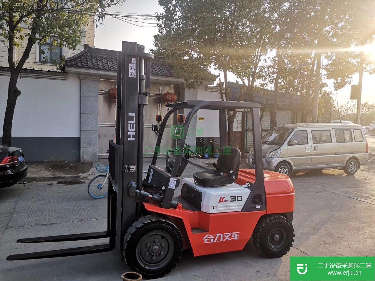 3噸4米合力二手叉車，本地二手3噸叉車，便宜處理