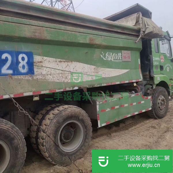 二手后八輪自卸車 轉讓德龍16年國四5米6 二手工程翻斗車