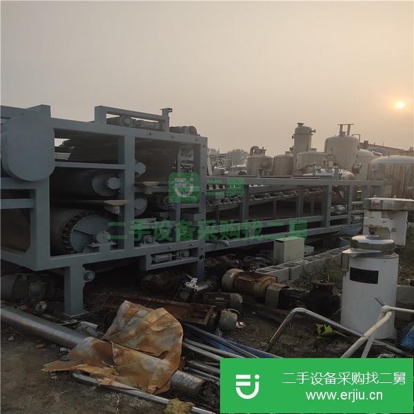 轉讓二手250平方景津隔膜壓濾機