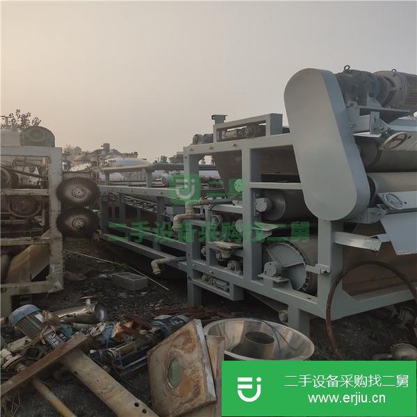 轉讓二手250平方景津隔膜壓濾機