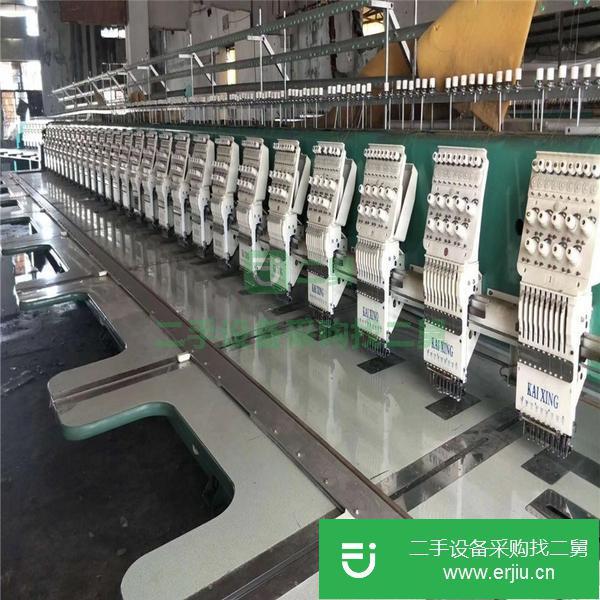 轉讓服裝廠處理電腦繡花設備 二手繡花機