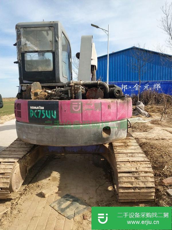轉讓二手的小松75挖機車況良好