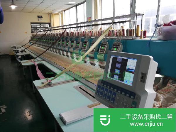 轉(zhuǎn)讓二手的品牌繡花機(jī)