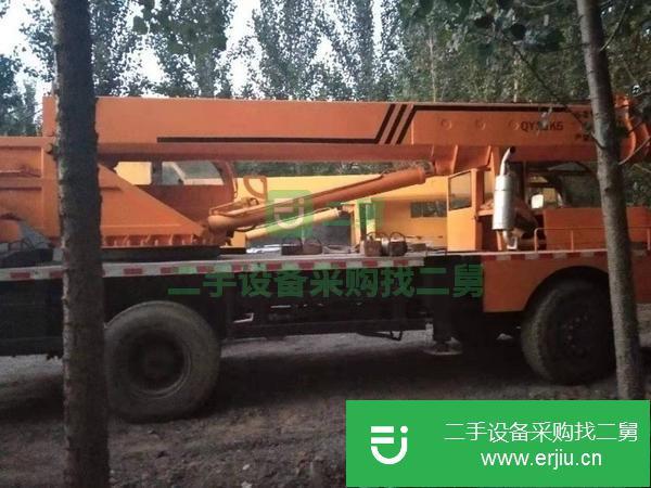 轉讓油電兩用單橋16噸吊車