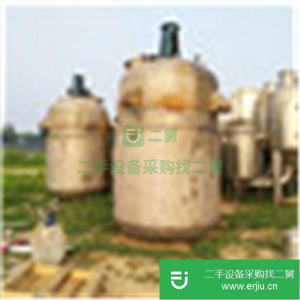 二手5立方外夾套不銹鋼反應釜 二手5立方外夾套不銹鋼反應釜