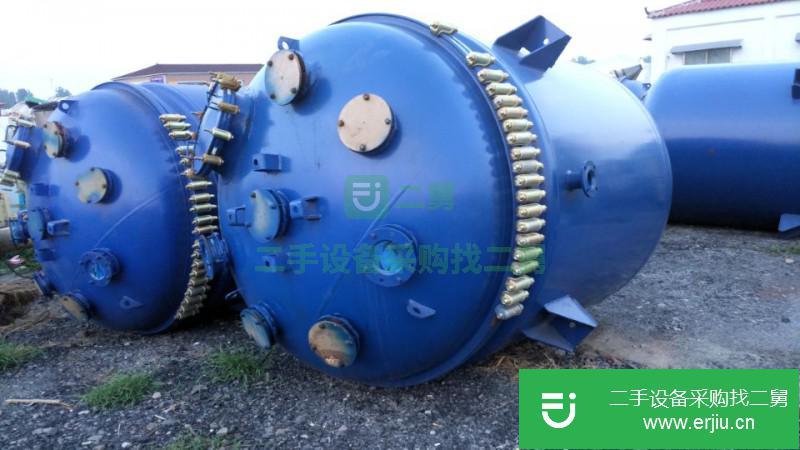 處理二手200不銹鋼內(nèi)加套反應釜二手20平方壓濾機