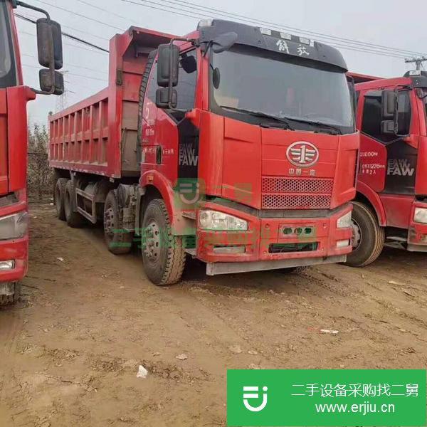 轉讓處理17年國五解放輕量化6.5大箱自卸車