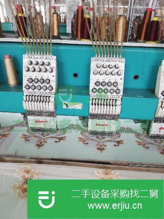 轉(zhuǎn)讓二手的品牌繡花機(jī)