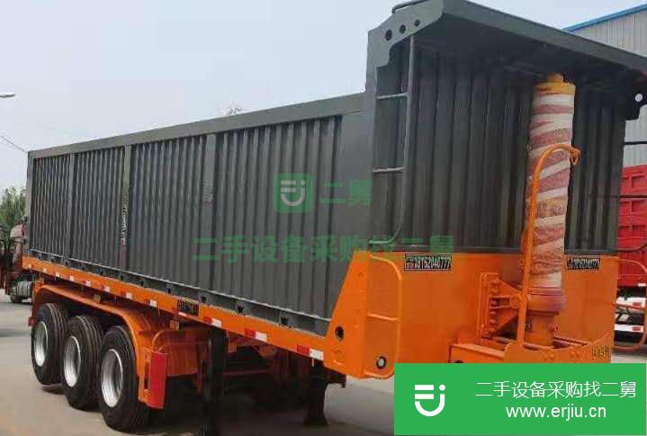 8.5米平板后翻自卸車出售
