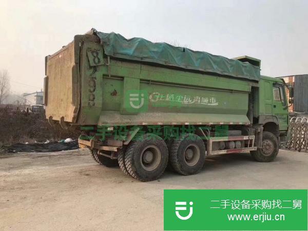 轉(zhuǎn)讓二手翻斗車 低價(jià)處理豪沃19年5米8 二手工程自卸車