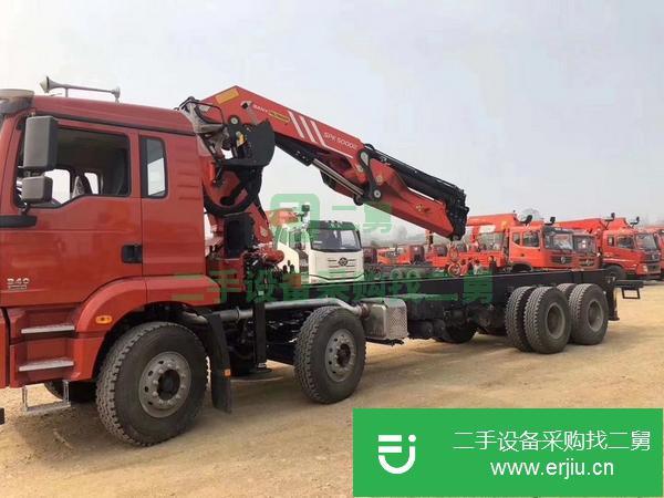 低價出售轉讓三一折疊臂吊車起重機