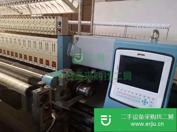 轉讓鈺興33頭66針5.08頭距獨立鎖針高速機 二手繡花機