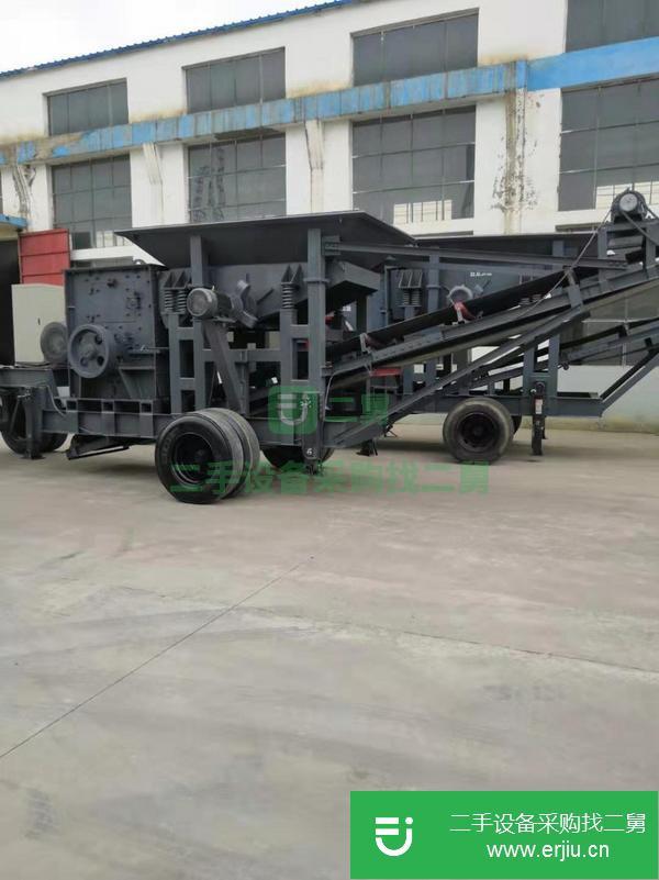 轉(zhuǎn)讓移動制砂機 柴油動力制砂機