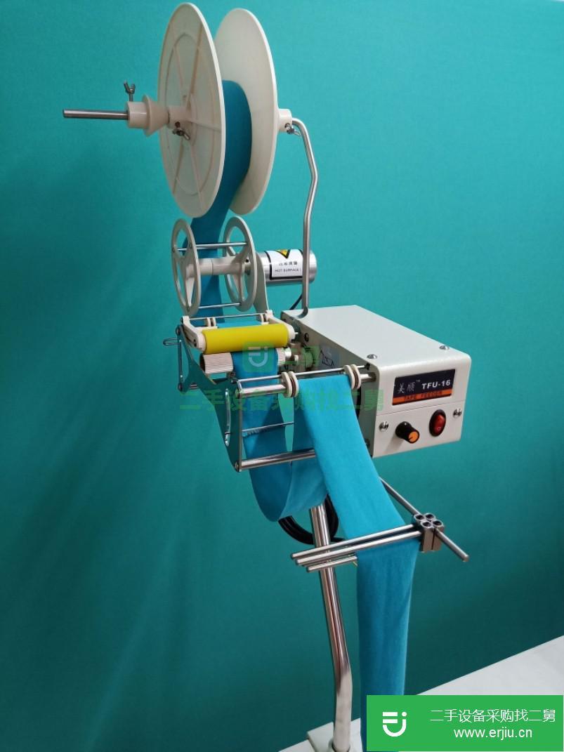 出售二手的自動送料機器 自動松捆條機器送捆條機送橡筋機器 包邊器帶防打結