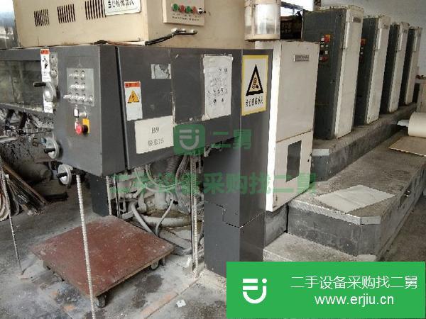 轉(zhuǎn)讓筱原750四色印刷機(jī)  高配