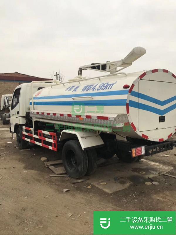 轉(zhuǎn)讓二手原裝奧鈴5噸吸糞車