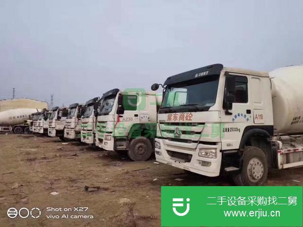 出售十臺15年國四豪沃攪拌罐車,大14拉16方,車況精品