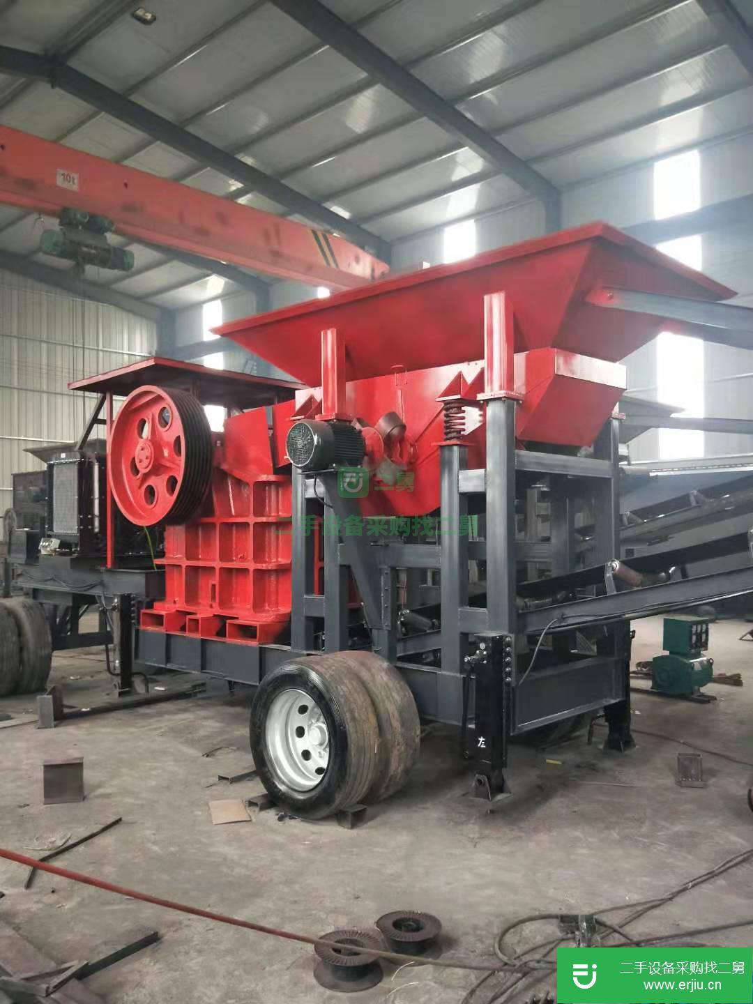 轉讓出售二手鄂式破碎機制砂機