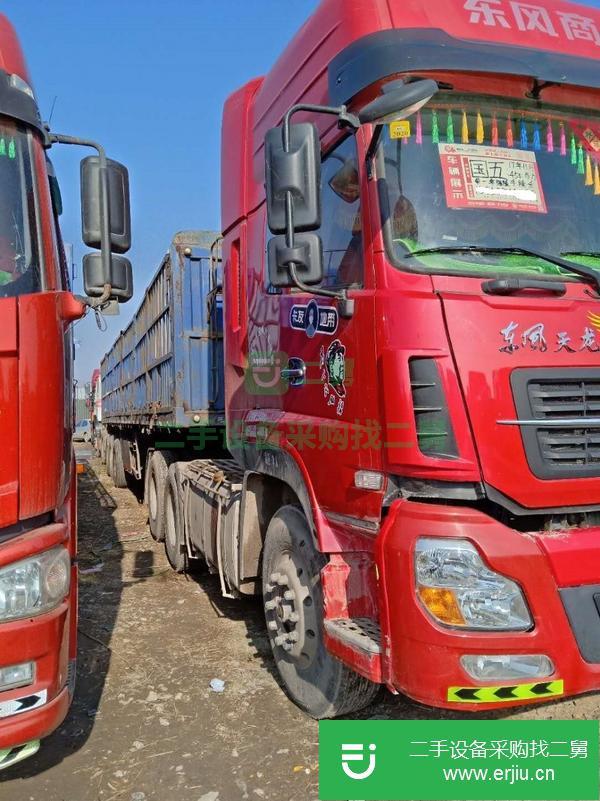 轉讓17年東風天龍牽引車 450馬力 雙驅輕體