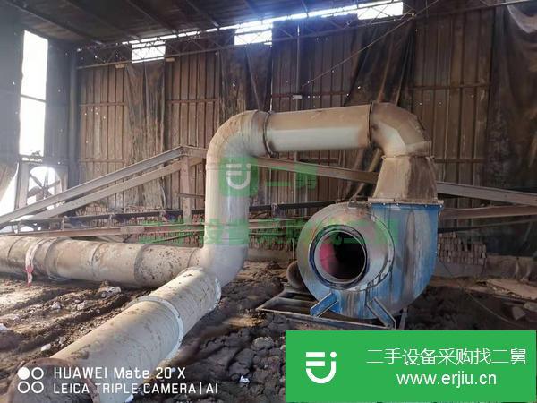 轉讓9成新40噸三筒烘干機設備