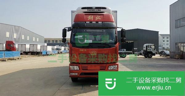 轉讓特價處理解放7 米8肉鉤冷藏車包上戶
