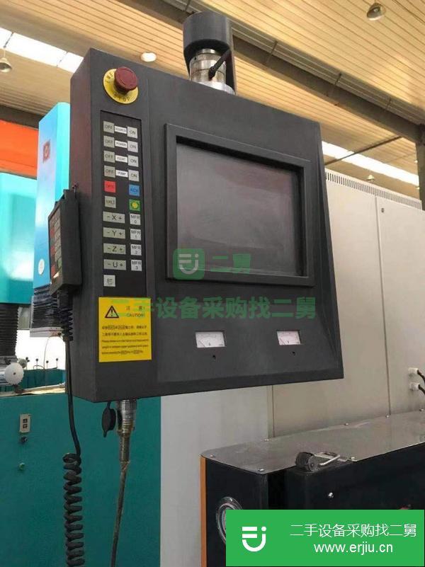 轉(zhuǎn)讓處理漢霸HE180雙頭火花機 二手火花機