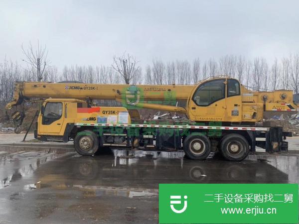 轉(zhuǎn)讓二手的10年10月徐工25K-1吊車