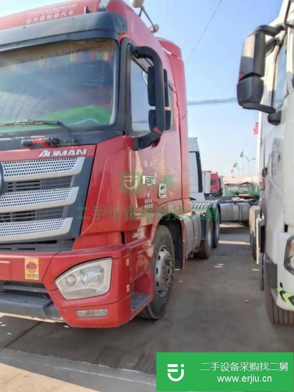出售17年二手歐曼牽引車 460馬力 雙驅輕體