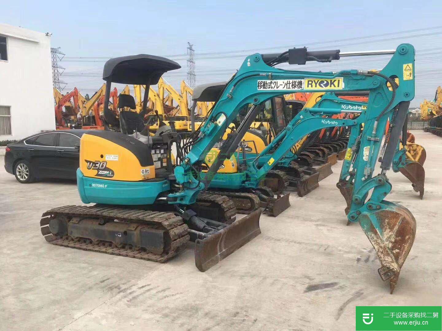轉讓日本原裝進口久保田30二手挖掘機，免費包送 (質保一年，手續齊全)