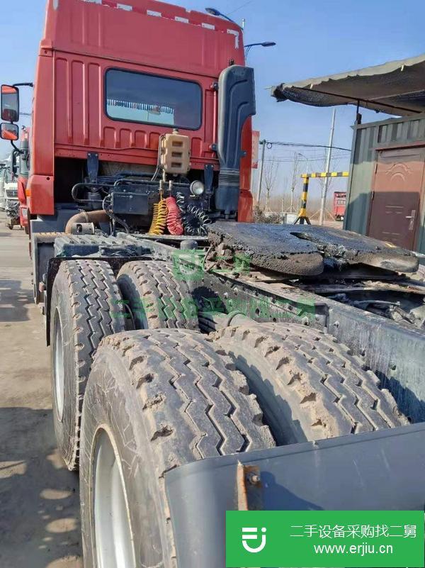 急轉(zhuǎn)17年二手解放天V牽引車 430馬力 雙驅(qū)輕體