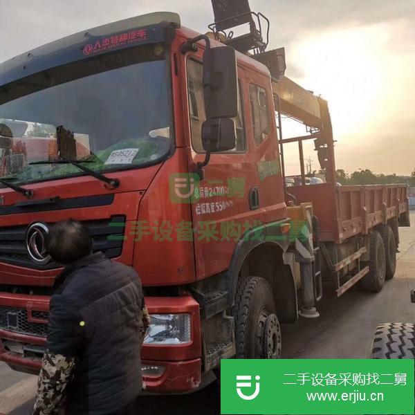 轉讓后八輪徐工14噸帶爬梯工程車低價轉