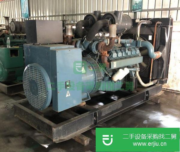 轉(zhuǎn)讓8成新進(jìn)口大宇550kw二手發(fā)電機(jī)